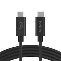 Belkin INZ004BT2MBK USB4 Gen 2x2 USB-C kábel 240W 20Gbps 2m fekete #1
