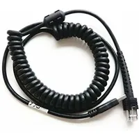 Datalogic CAB-545 USB kábel tekercses 3.6 m USB A fekete