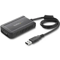 Startech.com USB2VGAE3 USB-VGA külső videókártya max 1920x1200 USB-A fekete