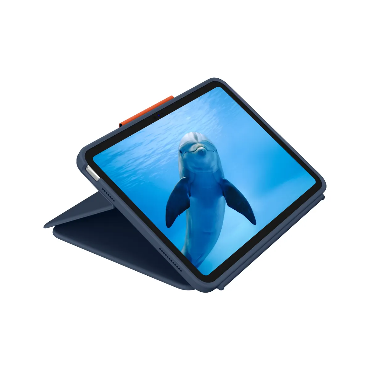 Logitech 920-011183 Rugged Combo 4 Touch érintőpad Apple kompatibilitás Smart Connector dokkolás kék iPad 10th gen #1