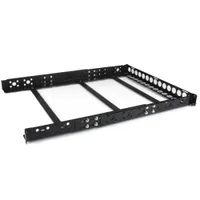 Startech.com UNIRAILS1U racksín acél fekete