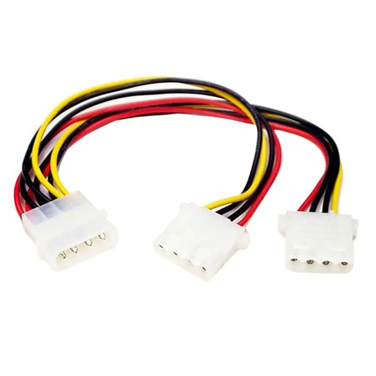 Startech.com PYO2L LP4-hoz 2x LP4 osztó kábel Bemenet Molex 4-pin Kimenet 2x LP4 #1