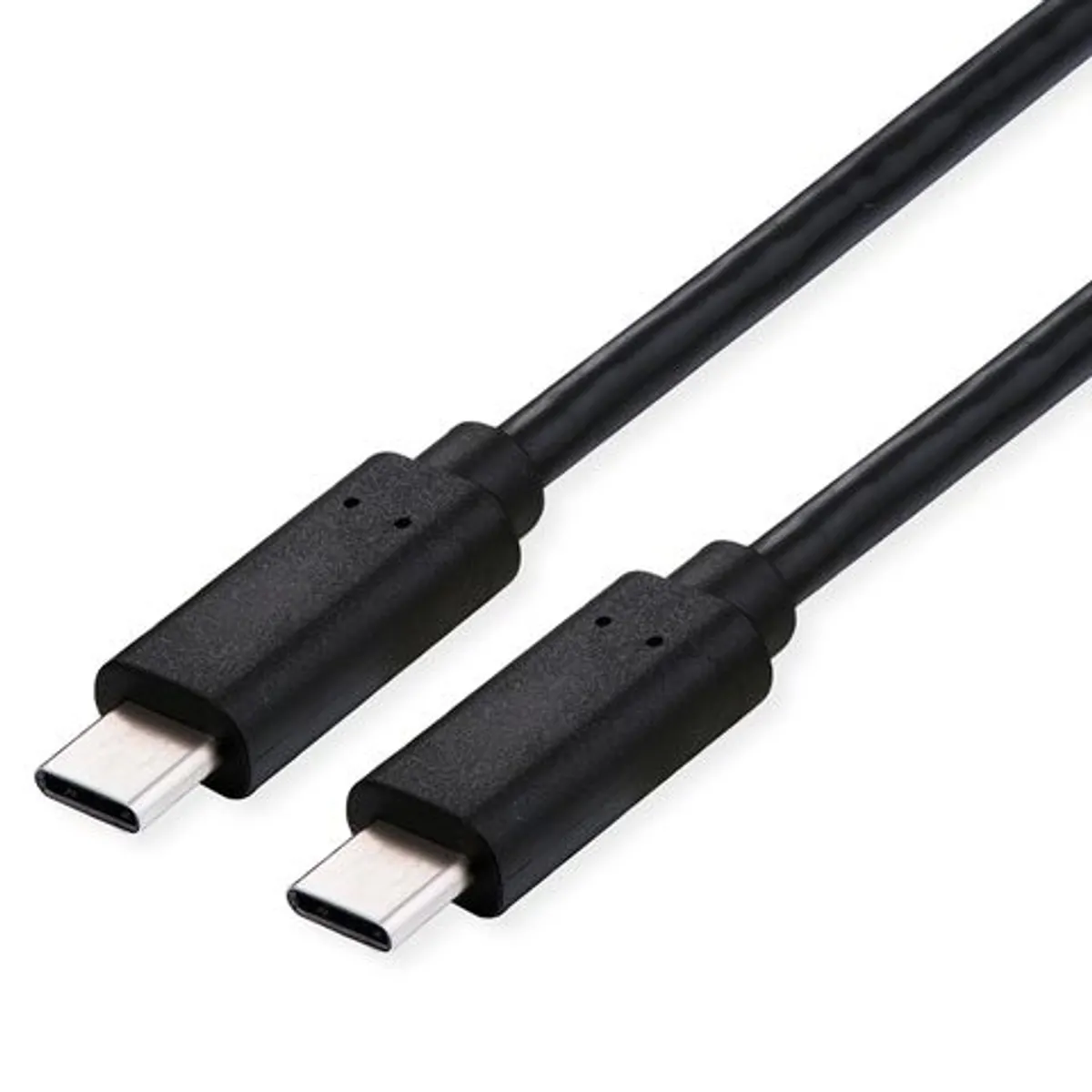 Roline 11.02.9083 USB4 Gen2x2 C-C kábel 2 m arany érintkezők fekete mágneses árnyékolás ST ST 100W #1