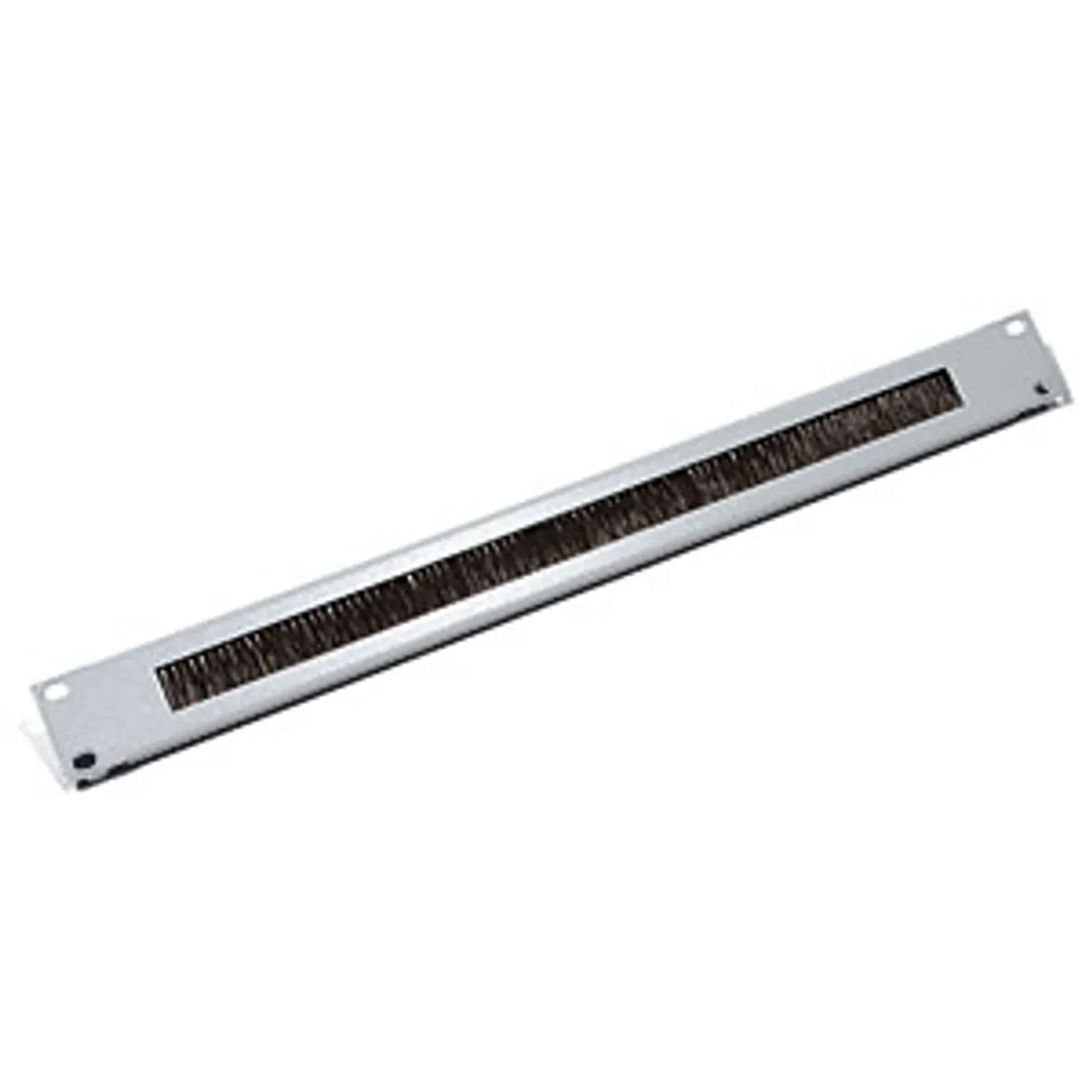 Triton RAB-ZP-X03-A2 19" 1U fésűs kábel rendező panel fekete M6 kosáranya készlet 4 db #1