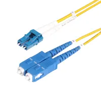 Startech.com SMLCSC-OS2-15M LC-SC OS2 optikai kábel duplex 15 m LSZH #1