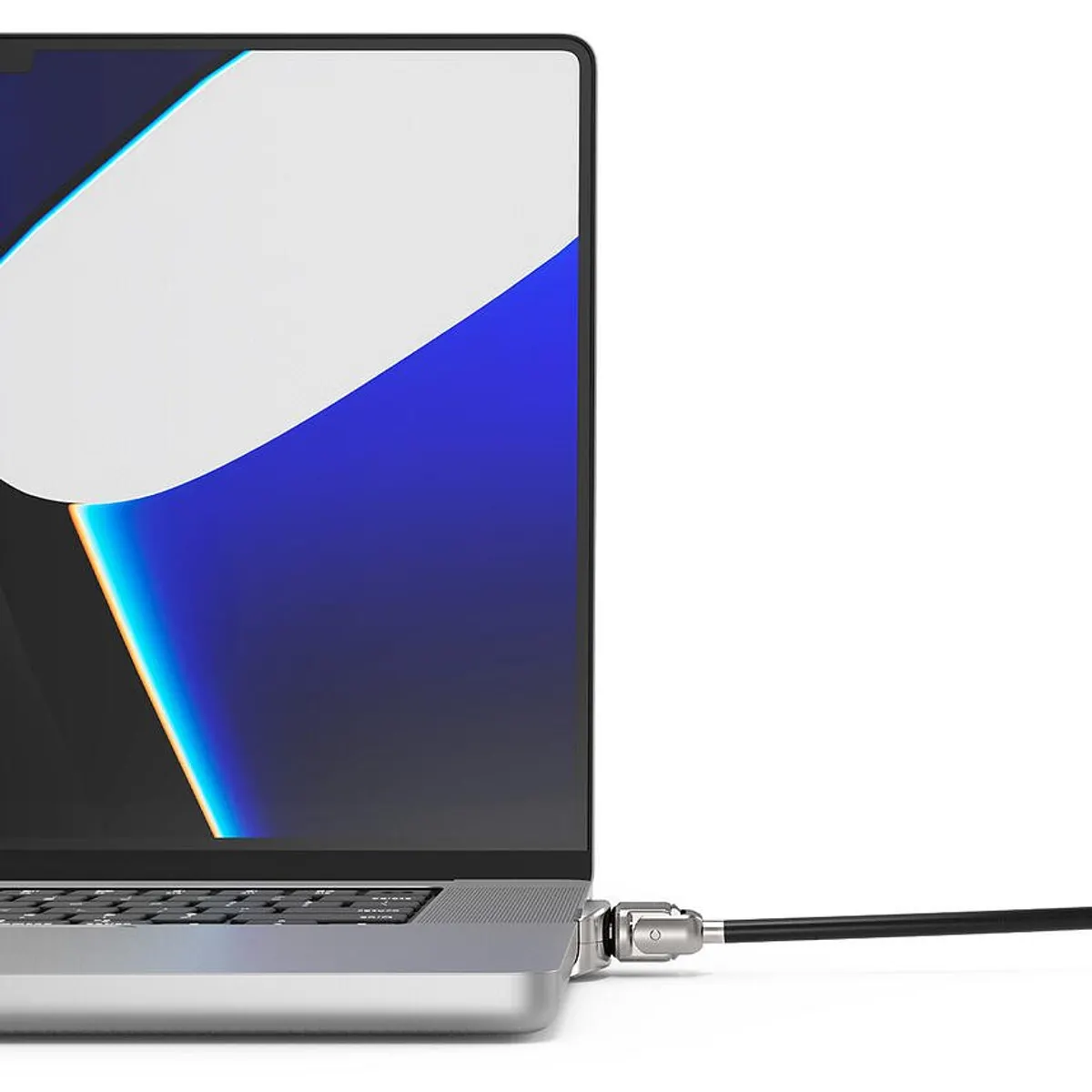 Self Positioning MBPR16LDG02KL Ledge Lock Adapter MacBook Pro 16" 2021 ezüst kulcsos zár #1