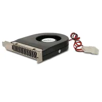 Startech.com fancase rear slot exhaust cooling fan 12 volt 2200 rpm 90x110x20 fekete