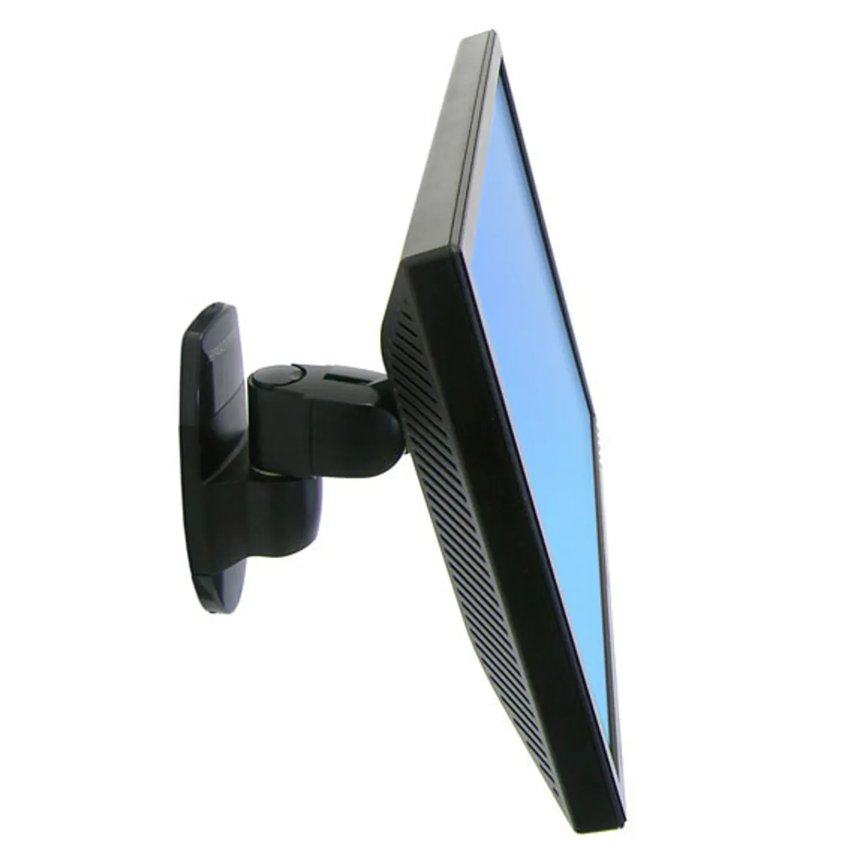 Ergotron 45-232-200 200 Series Wall Mount Pivot 11,3 kg 24" max VESA 75x75-100x100 billenési szög 180 fok fekete #1