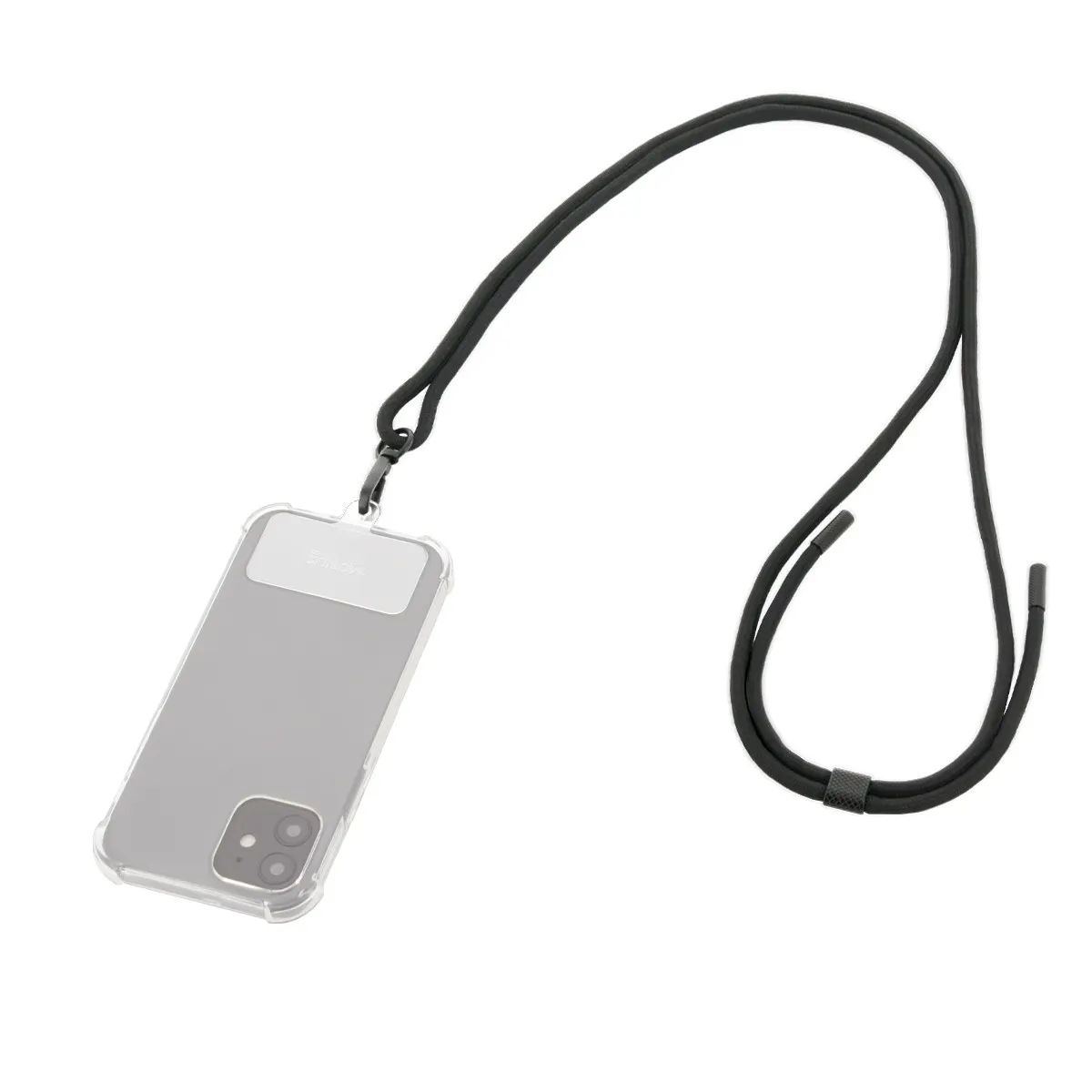 Mobilis 001340 univerzális leválasztható okostelefon nyakpánt 75 cm polieszter fekete #1