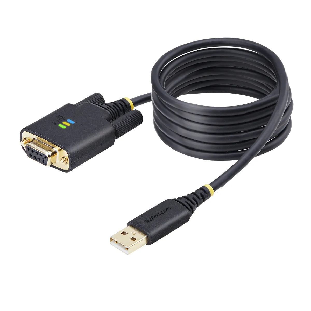 Startech.com 1P6FFCN-USB-SERIAL USB-soros adapter kábel 2 m USB-A fekete #1