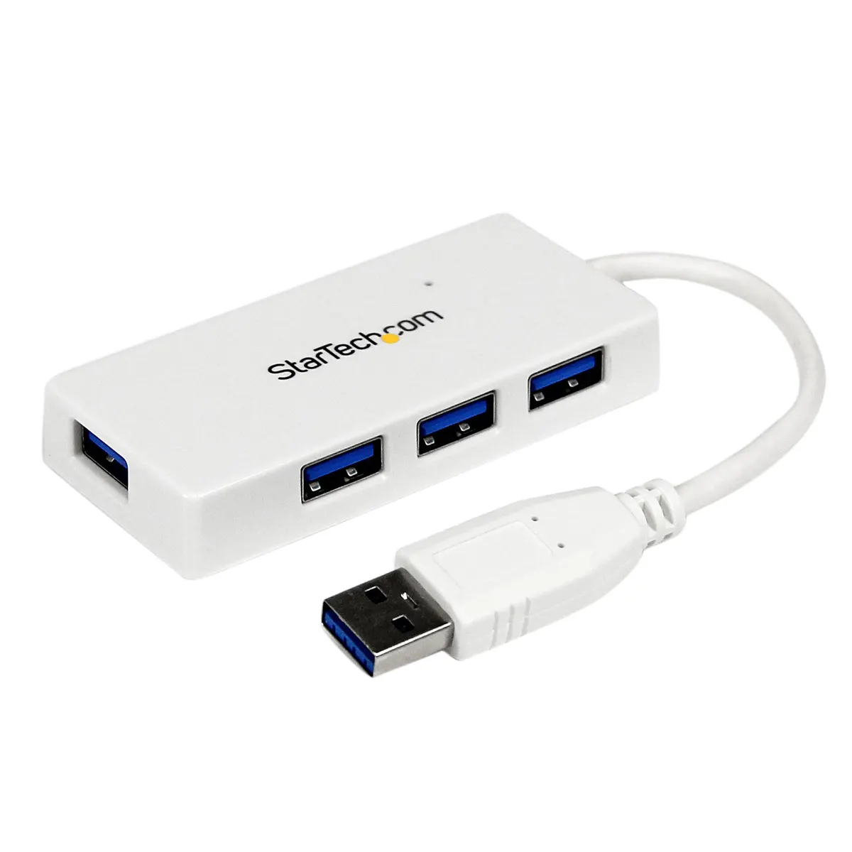 Startech.com ST4300MINU3W 4 portos mini USB hub USB 3.2 Gen 1 fehér #1