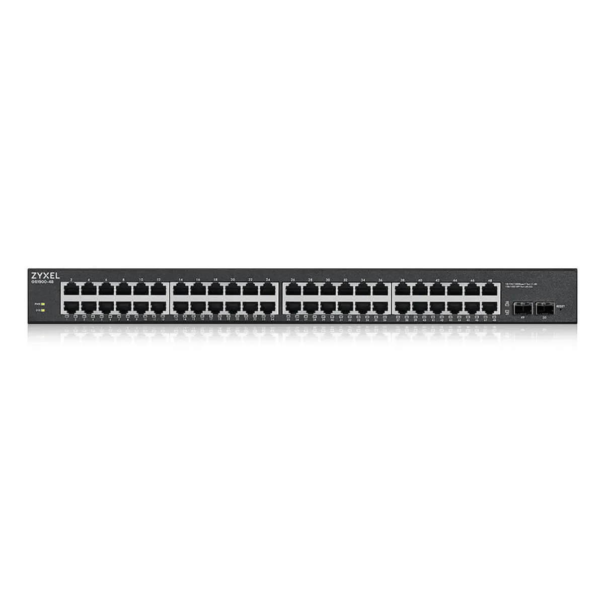 Zyxel GS190048HPV2-EU0101F GS1900-48HPv2 48-portos GbE PoE L2 rackbe szerelhető #1