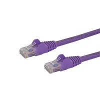 Startech.com N6PATC7MPL cat6 patch kábel snagless 7 m utp lila arany érintkezők