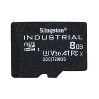 Kingston SDCIT2/8GBSP ipari microSDHC kártya UHS-I U3 V30 A1 8GB vízálló