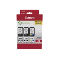 Canon 8286B013 tintapatron gyűjtőcsomag PG-545XLx2 CL-546XL 2x fekete 15 ml, 1x színes 13 ml