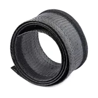 Startech.com WKSTNCMFLX Kábelharisnya padló fekete 90 mm 3100 mm 3 mm