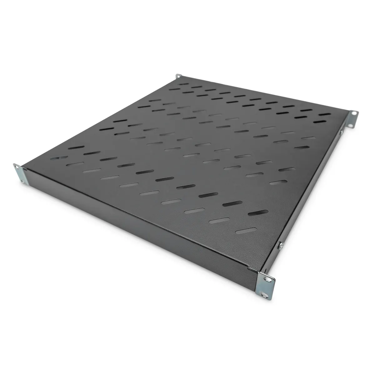 Assmann DN-97647 állítható acél polc fekete 800 mm szélesség 500 mm mélység #1