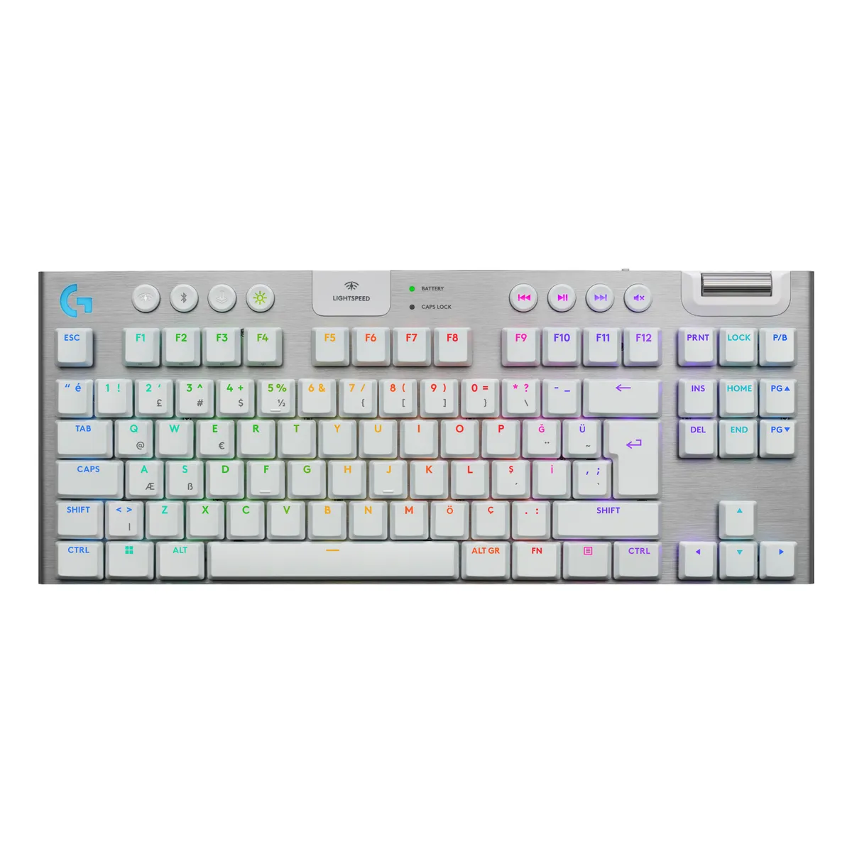 Logitech 920-012737 G915 X Lightspeed TKL GL mechanikus kapcsolók USB és RF Wireless és Bluetooth fehér #1