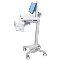 Ergotron SV40-6300-0 StyleView Cart fehér laptophoz gurulós multimédia állvány