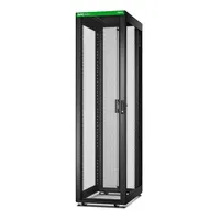 APC ER6800 Easy Rack 48U 600x1000 mm fekete biztonsági kulcs állítható lábak kerekek