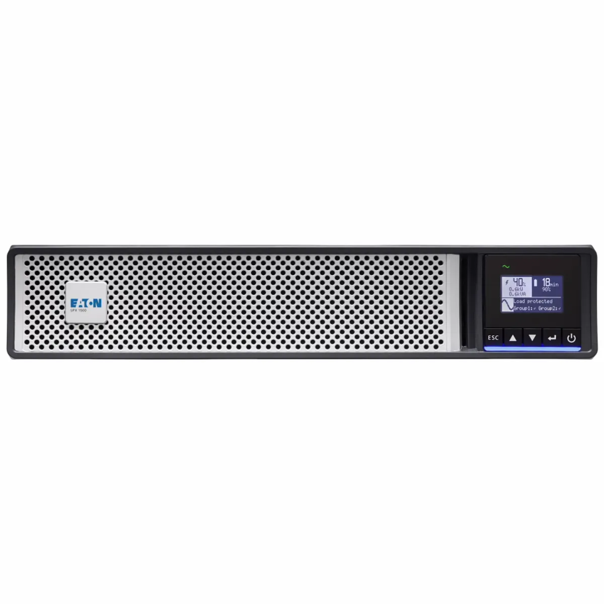 Eaton 5PX1500IRTNG2 Gen2 1500VA 1500W, 2U racktorony, vonali interaktív, 8x C13, LCD, USB, SNMP kártya, 3 év elektronika garancia #1