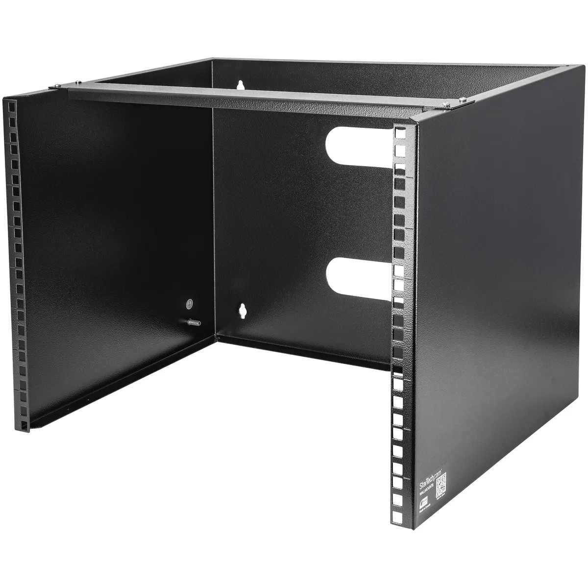 Startech.com WALLMOUNT8 8U falra szerelhető keret 36,3 kg fekete #1