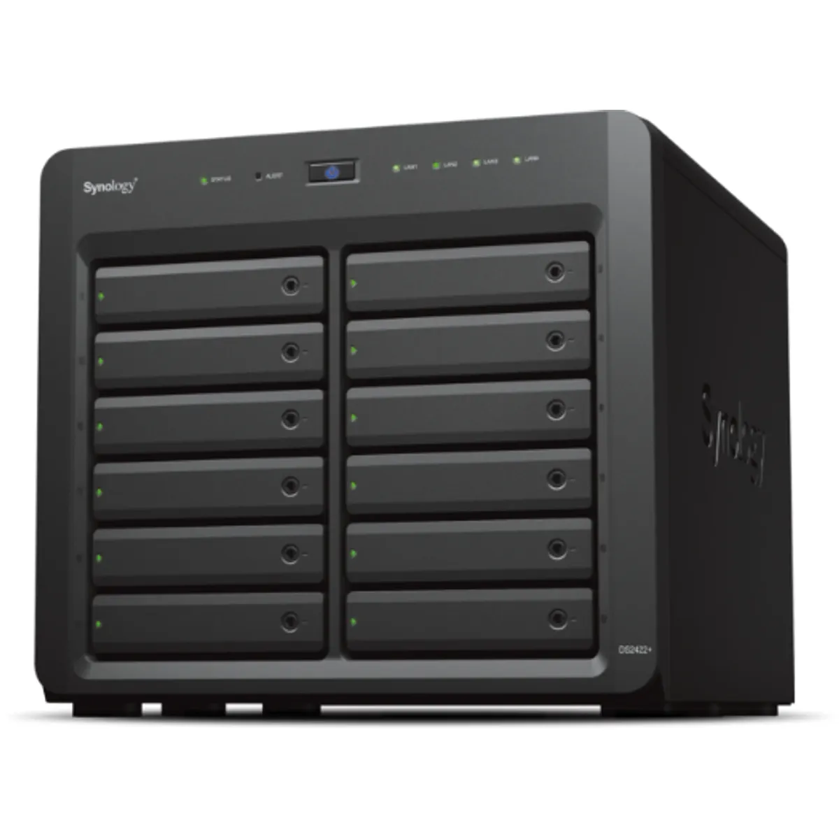Synology DS2422+ DiskStation DS2422+ Ryzen V1500B 4GB DDR4 ECC 12-bay 4x1GbE USB 3.2 Gen1 #1