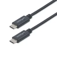 Startech.com USB2CC1M USB-C kábel 1 m USB 2.0 dugó-dugó nikkelezett érintkezők fekete