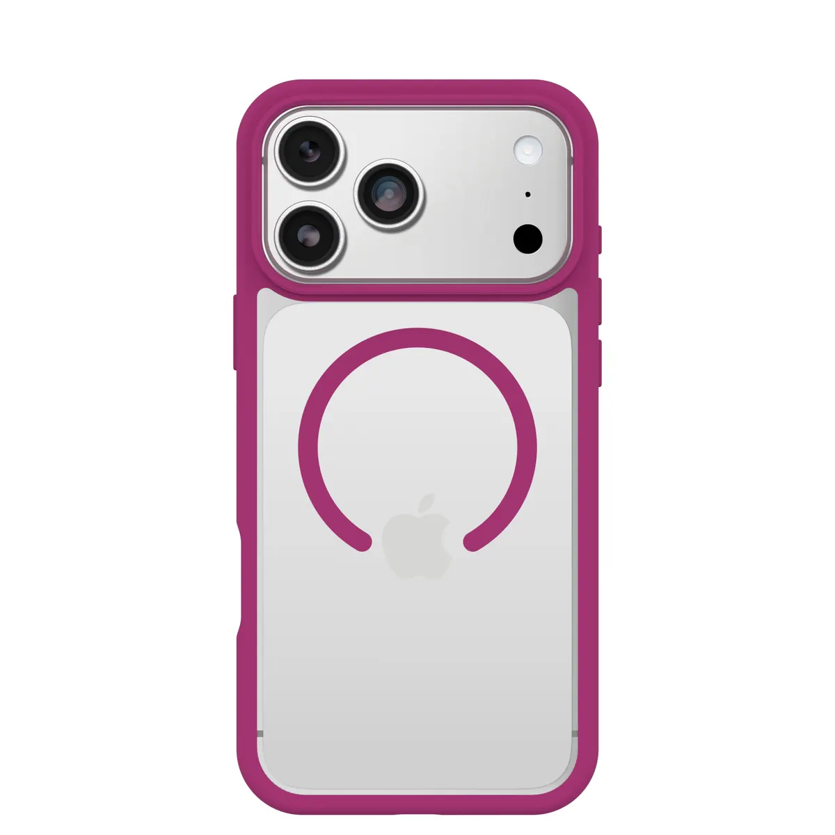 OtterBox 77-98654 React MagSafe borító iPhone 17 Pro Max rózsaszín és átlátszó #1