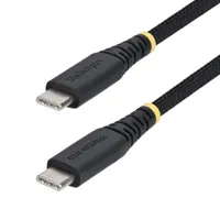 Startech.com USB2CC15CMNCBR USB-C töltőkábel 0,15 m USB 2.0 0,48 Gbitsec nikkel érintkezők fekete #1