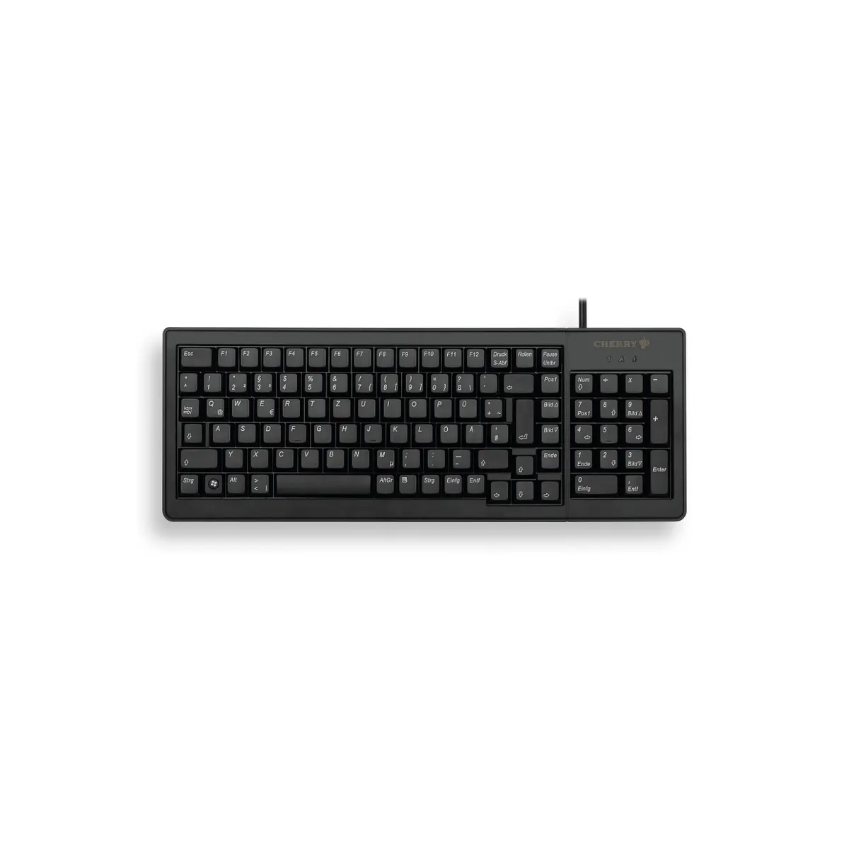 Cherry G84-5200LCMGB-2 G84-5200 mechanikus billentyűzet usb 2,5 m fekete qwerty #1