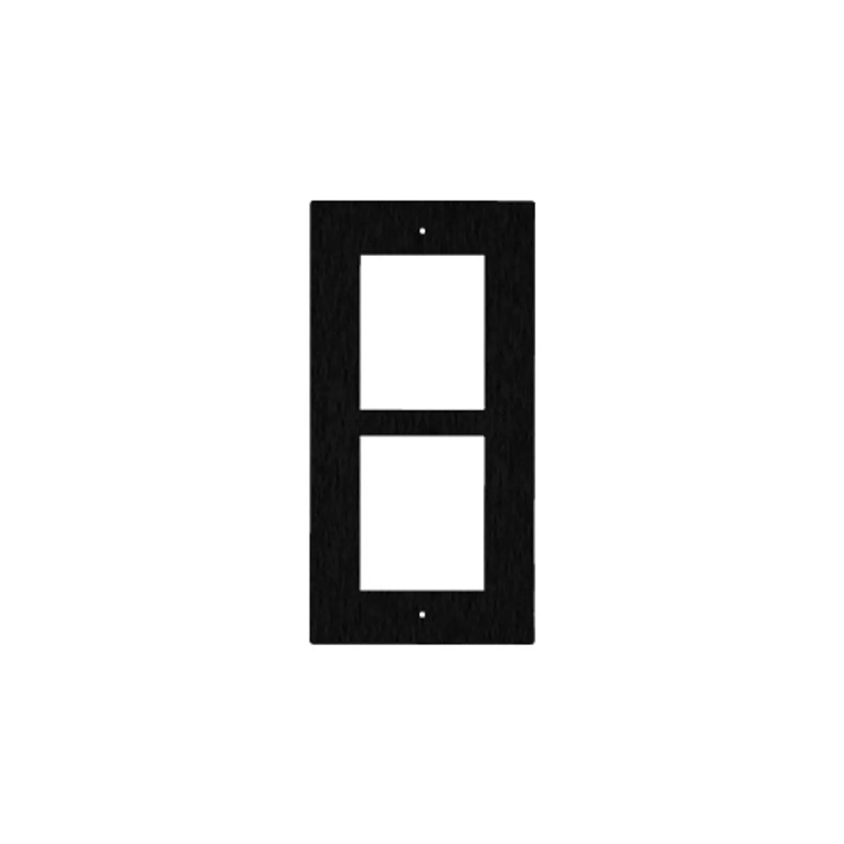 2N 9155012B IP Verso keret beépítéshez 2 modul fekete #1