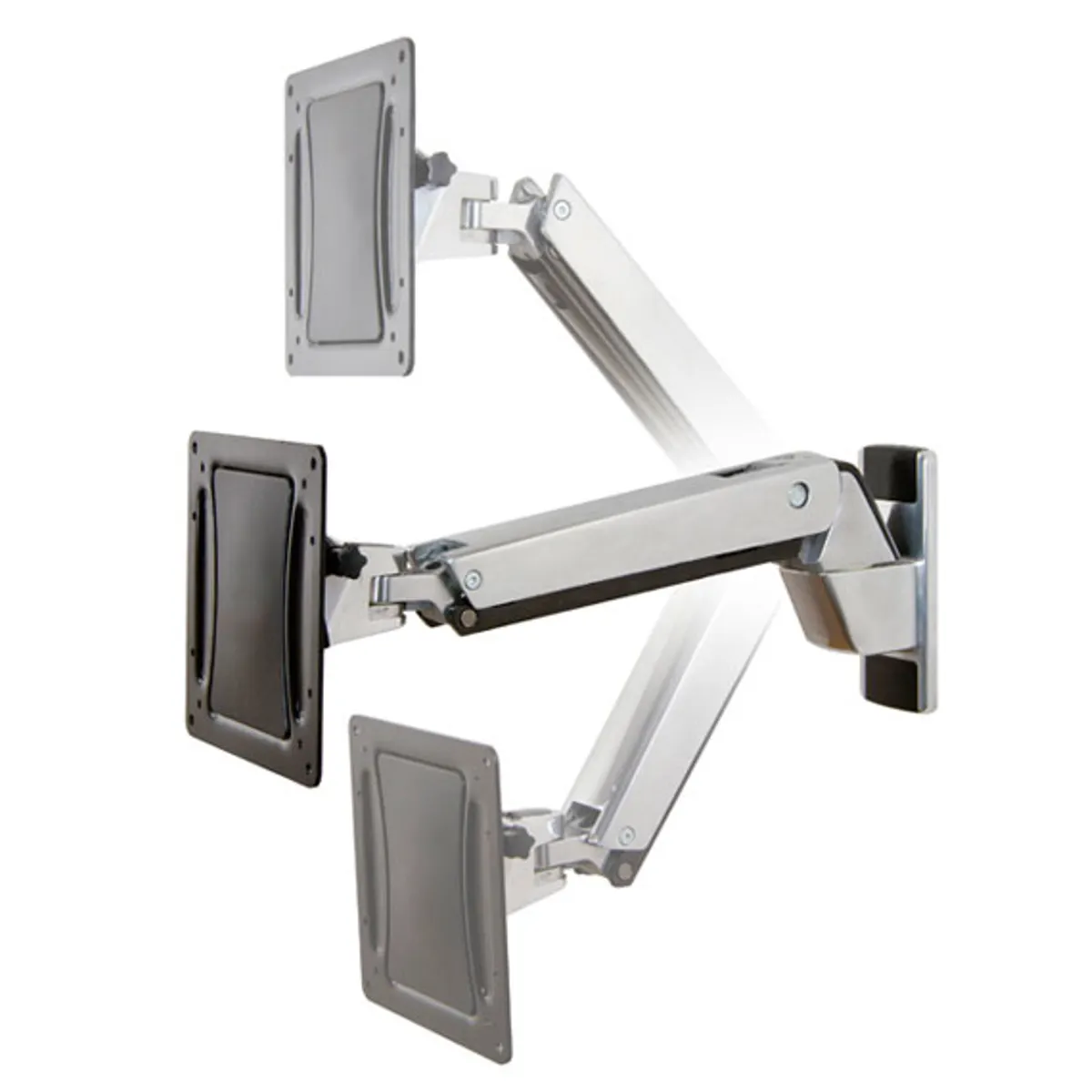 Ergotron 45-296-026 interactive arm hd 30-55" VESA 200x100 billentés 15 -10 alumínium #1