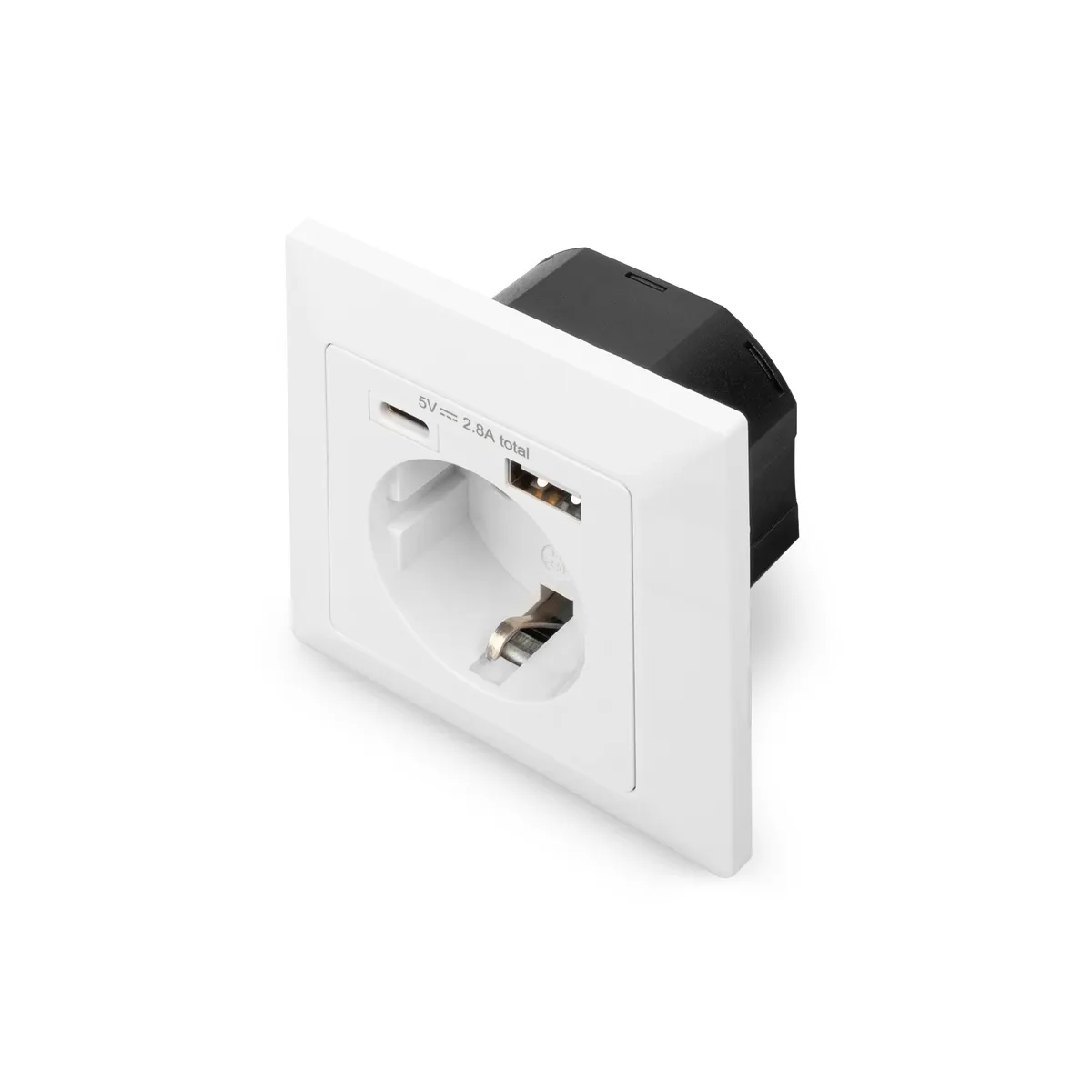 Assmann DA-70615 falba építhető aljzat USB 1x Type-C #1