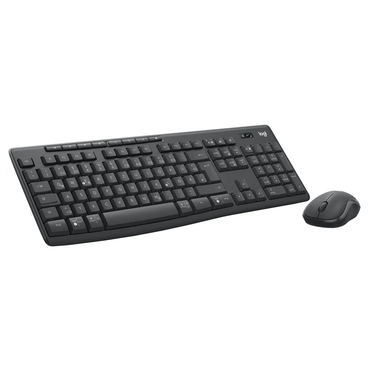 Logitech 920-012065 MK370 Combo for business teljes méretű billentyűzet, bluetooth, QWERTZ, 112 billentyű, grafit, egérrel #1