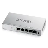 Zyxel GS1200-5HPV3 5-portos asztali webmenedzselt PoE Plus Gigabit kapcsoló, 4 PoE Plus porttal