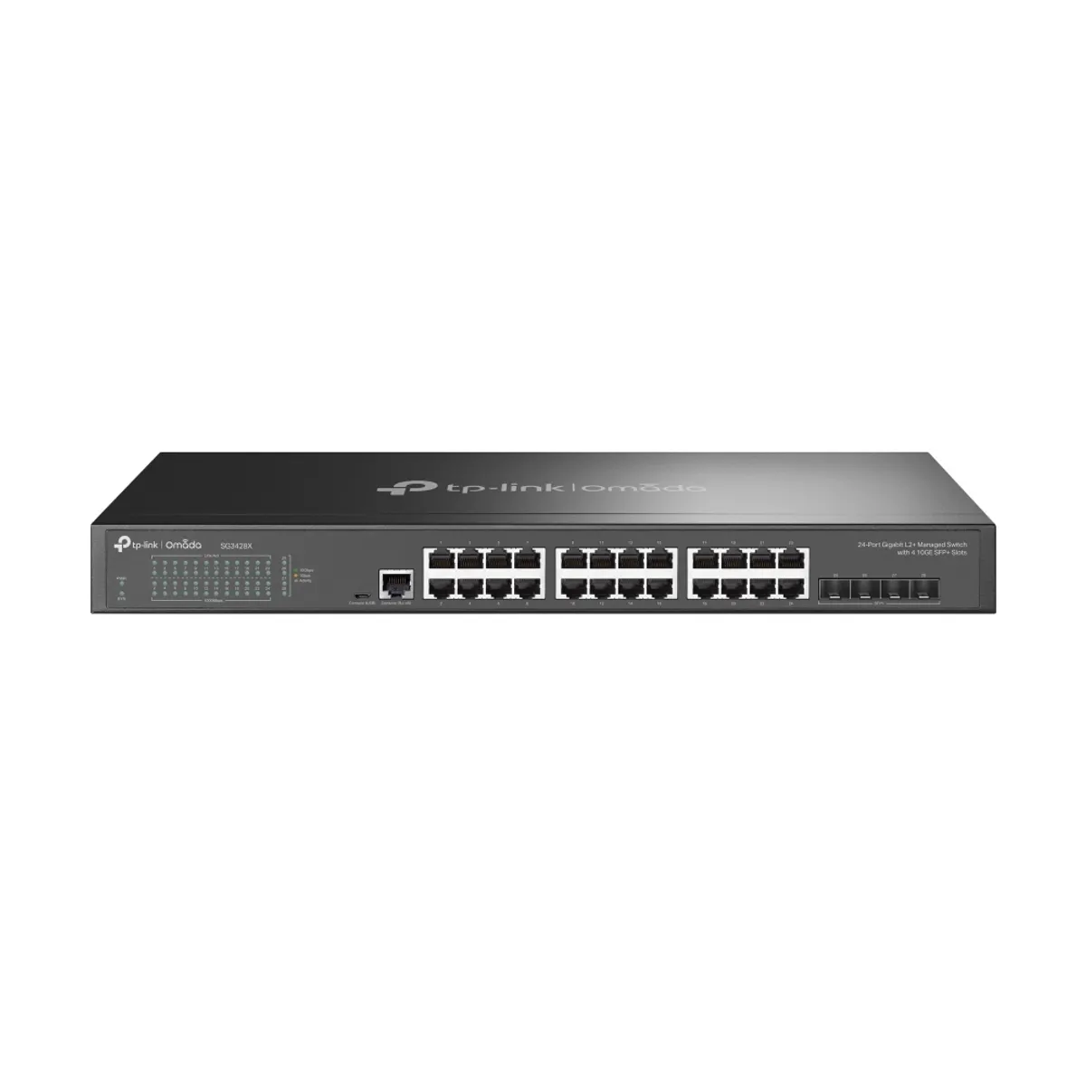 TP-Link SG3428X Omada 24-portos Gigabit L2 kapcsoló, 4x10G SFP portok #1