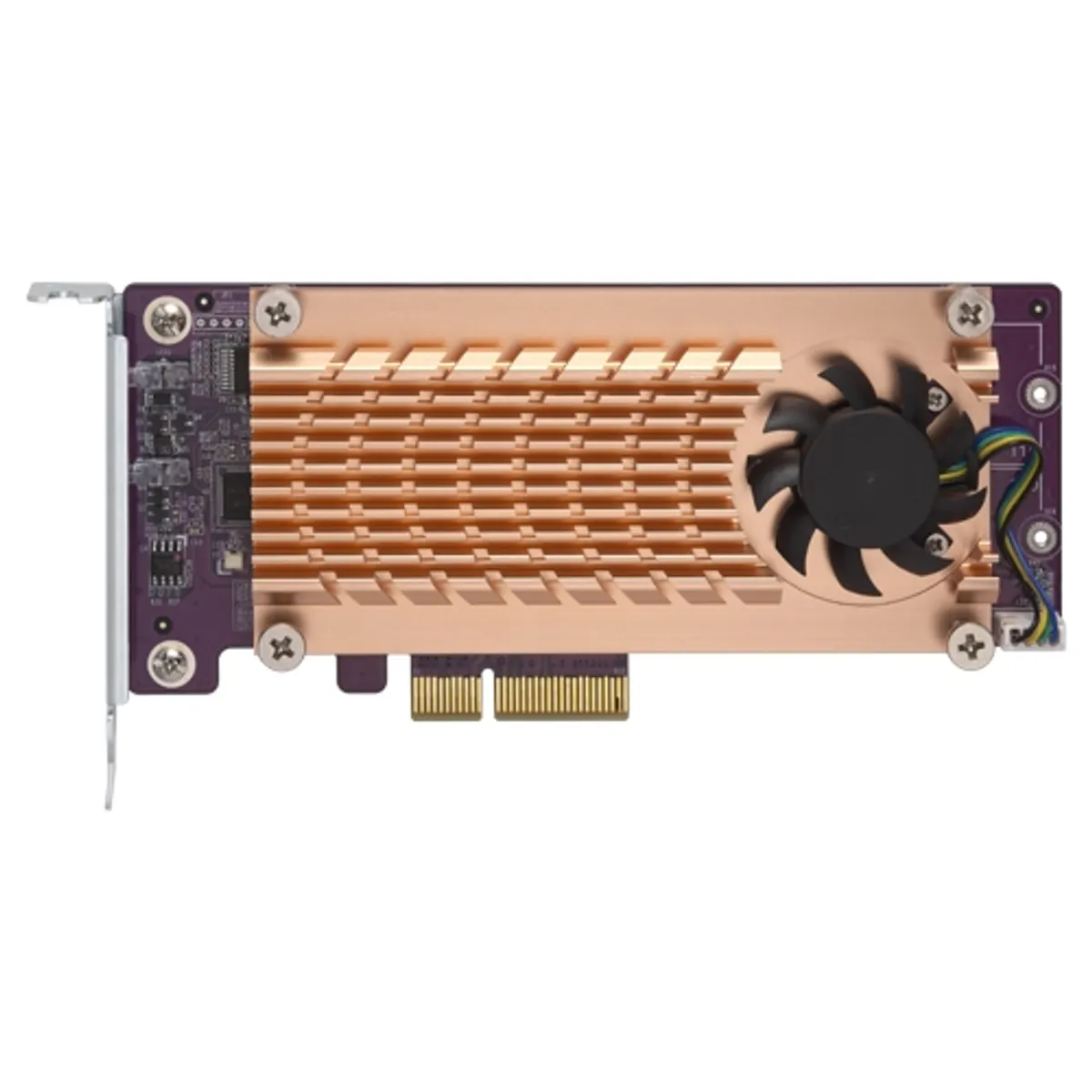 QNAP QM2-2S-220A QM2-2S PCIe Gen2 x2 M.2 22110 2280 bővítő kártya #1