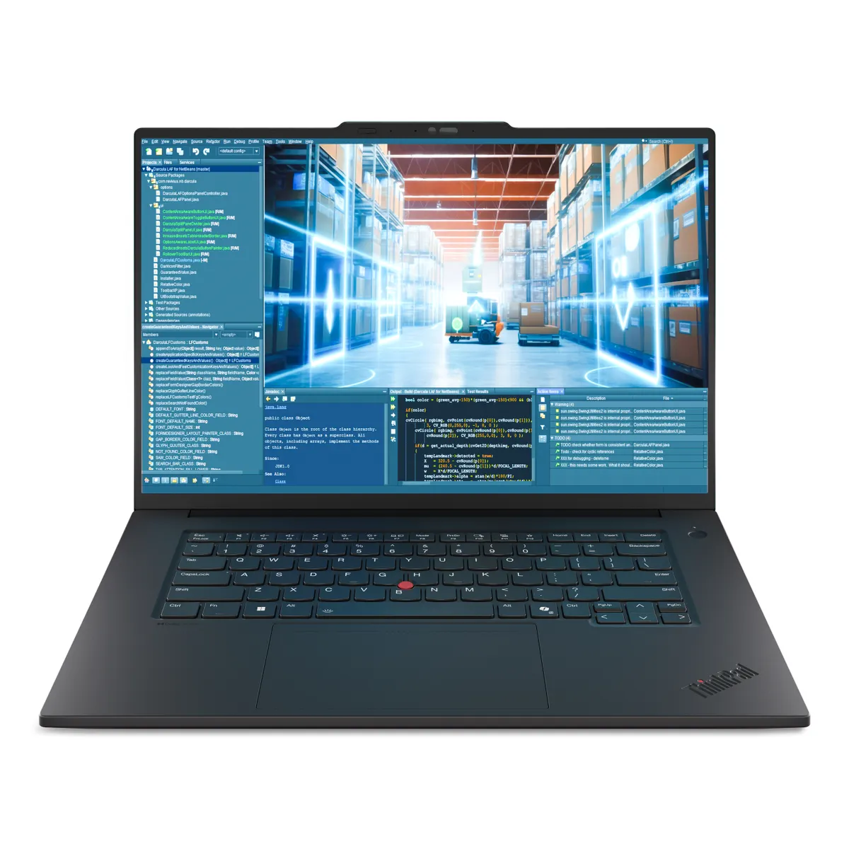 Lenovo 21TD0002HV ThinkPad T1g Gen 8 16" Intel Core Ultra 7 255H 32GB LPDDR5x 1TB SSD RTX 5060 8GB Windows 11 Pro fekete #1