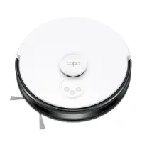 TP-Link TAPO RV30 robotporszívó és felmosó LiDAR navigációval, 5000 mAh, 180 perc üzemidő, porzsák nélküli, 0,4 L