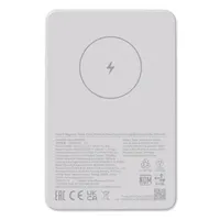 Xiaomi BHR9303GL mágneses powerbank 5000mAh Li-ion 1x USB-C vezeték nélküli töltés fehér