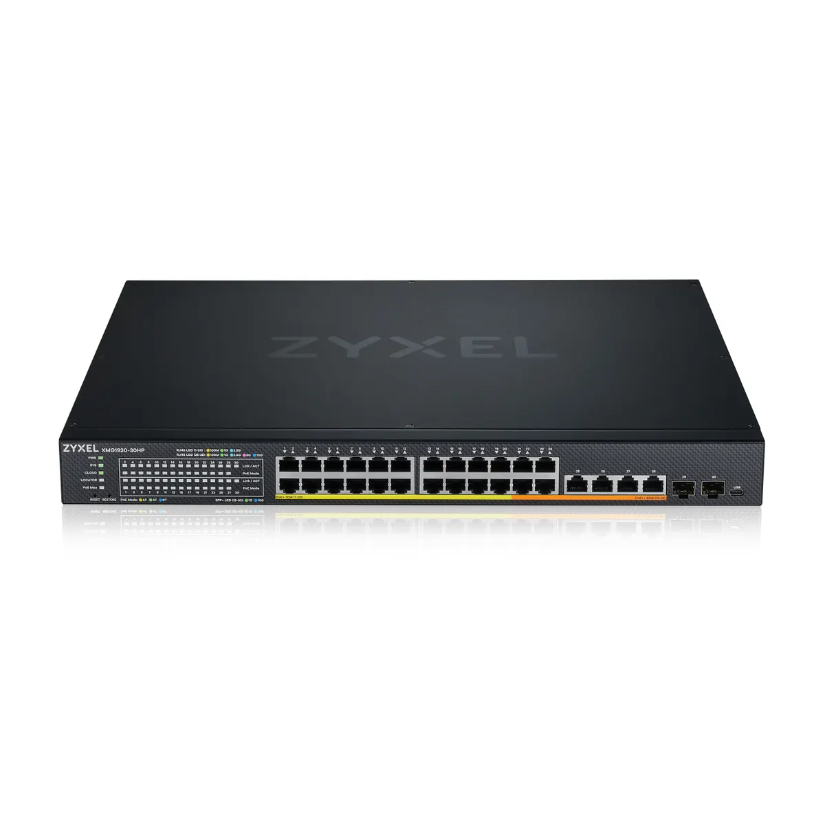 Zyxel XMG1930-30HP-ZZ0101F XMG1930-30HP Lite-L3 24x2.5G 4x10G 2xSFP PoE 700W #1