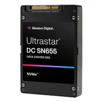 Sandisk 0TS2462 Ultrastar DC SN655 U.3 7.68TB PCIe Gen4 NVMe