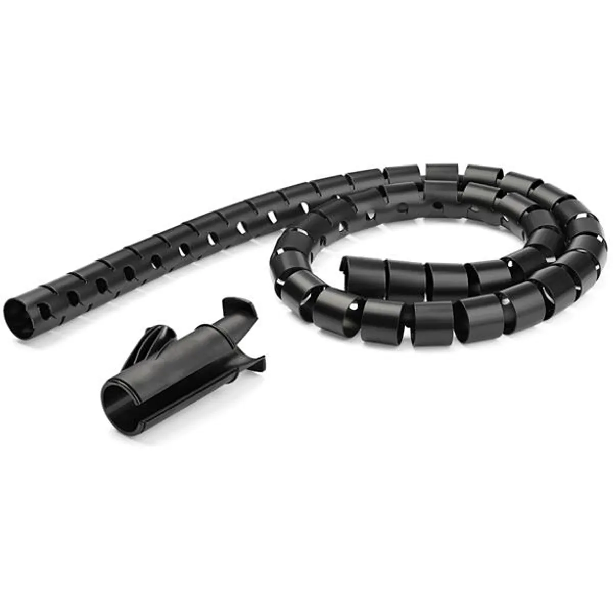 Startech.com CMSCOILED4 Kábelharisnya 45 mm x 2,5 m PE fekete #1