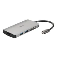 D-Link DUB-M810 8-in-1 USB-C hub HDMI 4K 30 Hz RJ-45 SD microSD USB 3.0 PD 100W #1