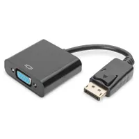 Assmann AK-340410-001-S DisplayPort-VGA átalakító 0,15 m