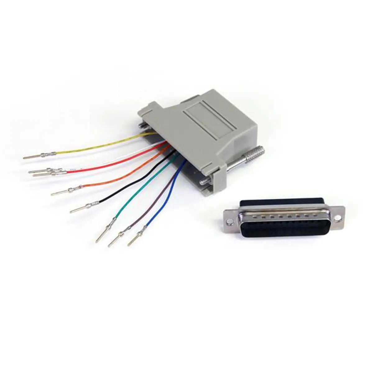 Startech.com GC258MF DB25-RJ45 moduláris adapter szürke #1