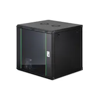 Assmann DN-19 12U-6/6-EC-SW falra szerelhető szekrény 638x600x600 mm fekete IP20 biztonsági kulcs
