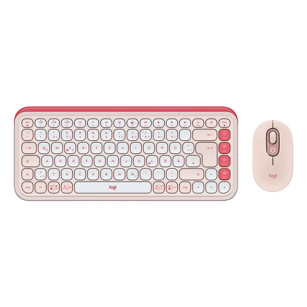 Logitech 920-013108 POP Icon Combo Mini Bluetooth rózsaszín Qwertz #1