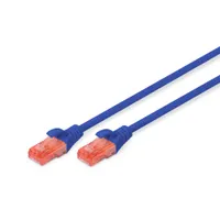 Assmann DK-1612-020/B Patchkábel Cat6 U-UTP, 2 m, kék